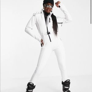 ASOS 4505 tall ski fitted belted ski suit